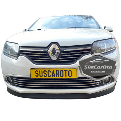 Renault Symbol 2013-2020 Uyumlu Üniversal Astra H lip Esnek Ön Lip 2 Parça Tampon Altı Dil Karlık Ön Ek image 6