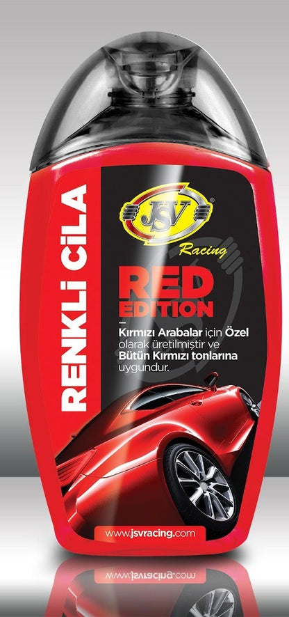 JSV Colour Edition Nano Renkli Cila Kırmızı-Gri-Siyah-Beyaz - Kırmızı image