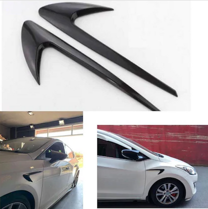 Üniversal Piano Black Çamurluk Venti Izgarası Sağ Sol 2 Adet image 4