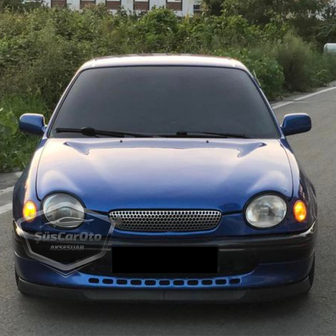 Toyota Corolla Terra 1999-2002 Uyumlu Üniversal Astra H lip Esnek Ön Lip 2 Parça Tampon Altı Dil Karlık Ön Ek image 2