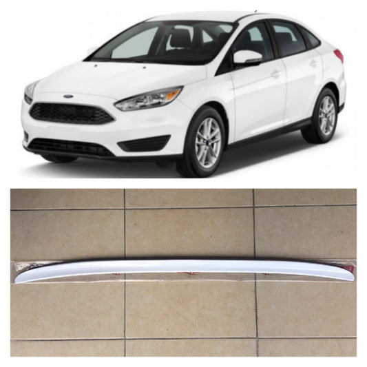 Ford Focus 3, 3.5, 4 Sedan Kasa Bagaj Üstü Spoiler Parlak Beyaz image 0