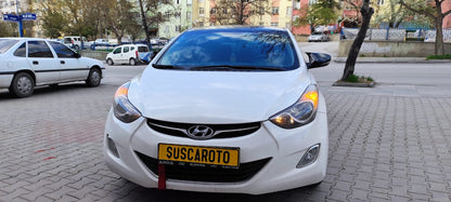 Hyundai Elantra 2011-2016 Batman Yarasa Ayna Kapağı Piano Black ABS Plastik image 2