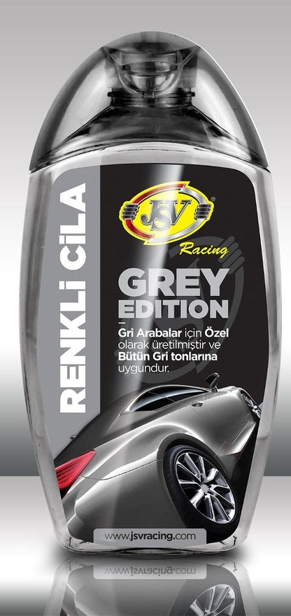 JSV Colour Edition Nano Renkli Cila Kırmızı-Gri-Siyah-Beyaz - Gri image