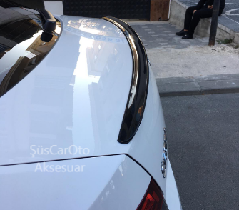 Skoda Octavia Bagaj Üstü Spoiler Bagaj Çıtası Piano Black image 2