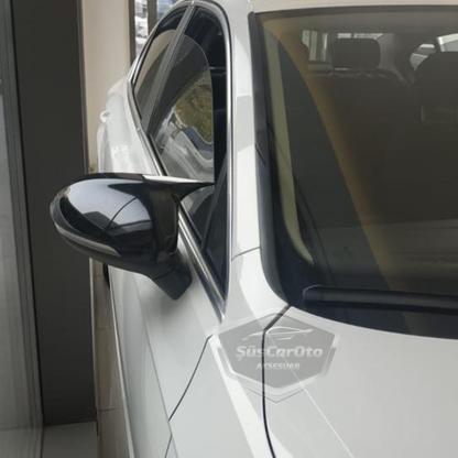 Vw Passat B8 2015 Sonrası Batman Yarasa Ayna Kapağı Piano Black ABS Plastik image 3
