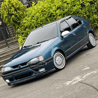 Renault 19 Europa 1994-2001 Uyumlu Üniversal V2 Laguna Lip Esnek Ön Lip 2 Parça Tampon Altı Dil Karlık Ön Ek image 3