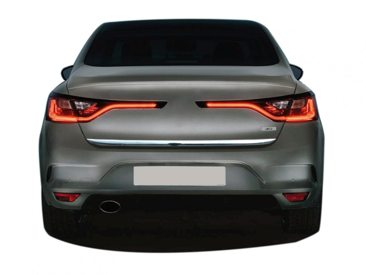 Renault Megane 4 Sedan Krom Bagaj Alt Çıtası 2016 ve Üzeri image 1