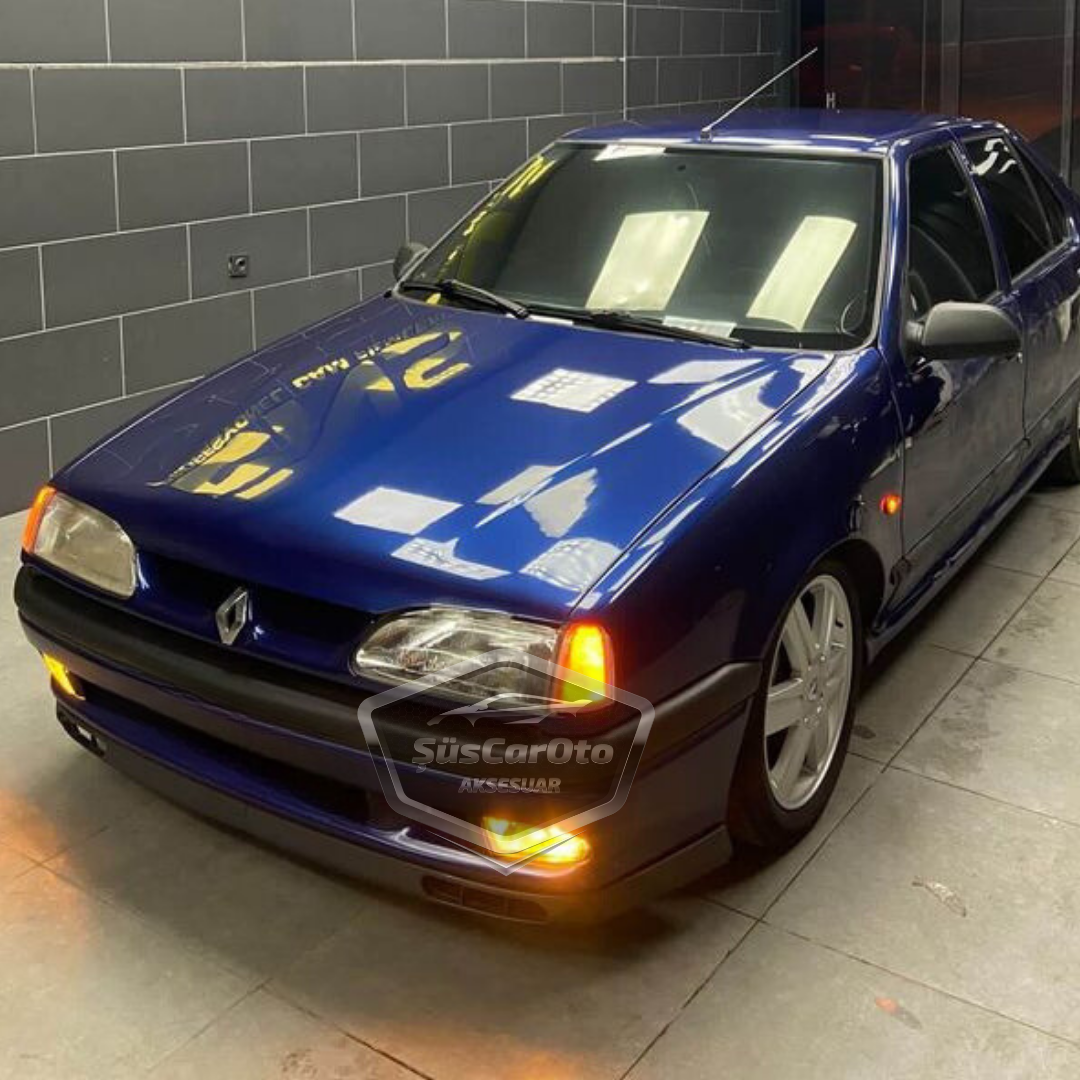 Renault 19 Europa 1994-2001 Uyumlu Üniversal Laguna Lip Esnek Ön Lip 2 Parça Tampon Altı Dil Karlık Ön Ek image 3