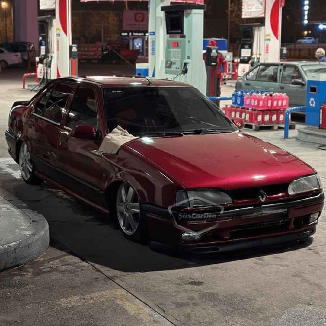 Renault 19 Europa 1994-2001 Uyumlu Üniversal V2 Laguna Lip Esnek Ön Lip 2 Parça Tampon Altı Dil Karlık Ön Ek image 8
