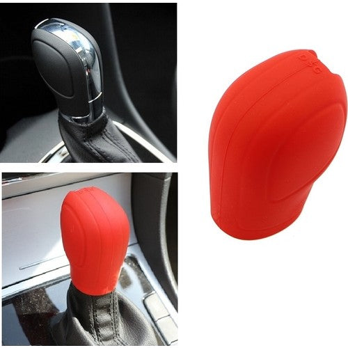 Volkswagen Seat Skoda Golf DSG Silikon Vites Topuz Kılıfı Kırmızı image 1
