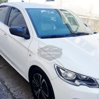 Peugeot 301 2012-2019 Batman Yarasa Ayna Kapağı Piano Black ABS Plastik image 8