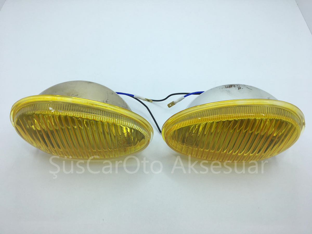 Hyundai Accent Yumurta Kasa 95-00 Sis Lambası Takımı Sarı 2 Adet image 1