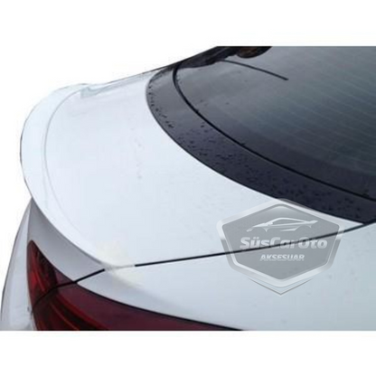 Volkswagen Passat CC 2009-2016 Bagaj Üstü Spoiler Çıtası Piano Black- Parlak Beyaz image 1