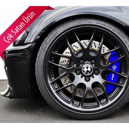 Brembo Fren Kaliper Kapağı 4'lü Set Üniversal 17'' ve Üzeri Mavi image 4