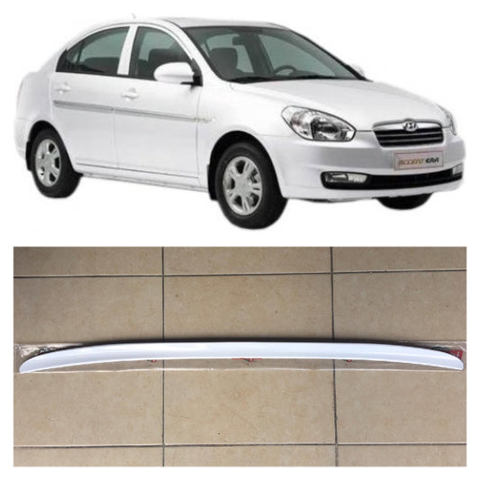 Hyundai Accent Era Bagaj Üstü Spoiler Bagaj Çıtası Parlak Beyaz image 0