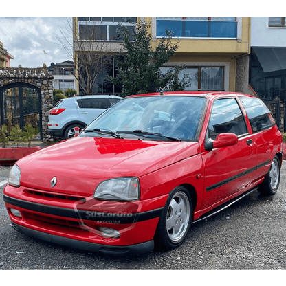 Renault Clio 1 1990-1997 Uyumlu Üniversal V2 Laguna Lip Esnek Ön Lip 2 Parça Tampon Altı Dil Karlık Ön Ek image 0