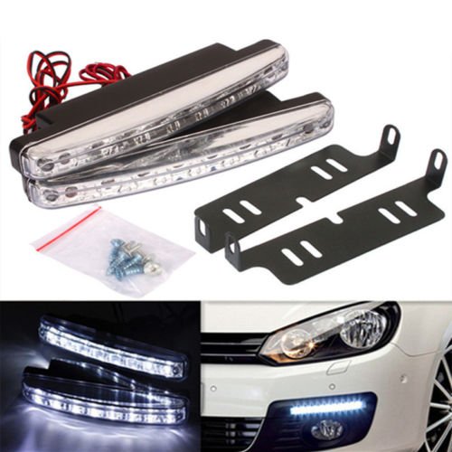 8 Ledli Gündüz Farı Ledi DRL Led Lamba image 1
