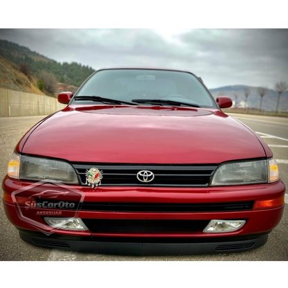 Toyota Corolla AE101 Efsane Kasa 1991-1998 Uyumlu Üniversal V2 Laguna Lip Esnek Ön Lip 2 Parça Tampon Altı Dil Karlık Ön Ek image 0
