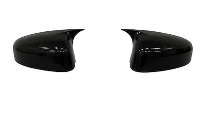 Ford Courier 2014-2017 Batman Yarasa Ayna Kapağı Piano Black ABS Plastik image 2
