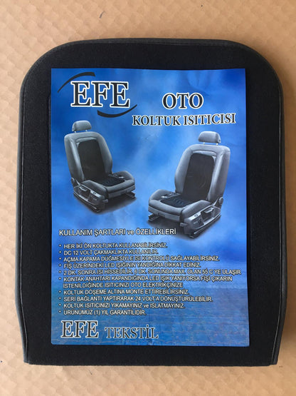 Araç İçi Koltuk Isıtıcısı Isıtmalı Koltuk Minderi Çakmaklık Girişli image 2