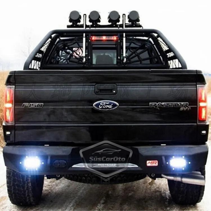 Gömme Tip Beyaz 6 Led Araç Motosiklet Off Road Led Lamba Delici Yayıcı Projektör 18W Metal Sis Arazi Çalışma Lambası 12v-24v 1 Adet image 9