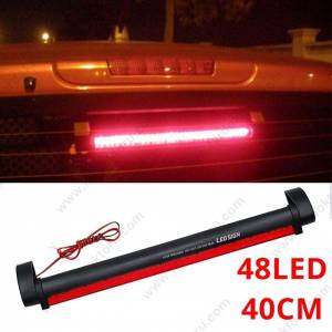 Araç Cam İçi Harici Stop Lambası 48 Ledli Üniversal 12 Volt image 0