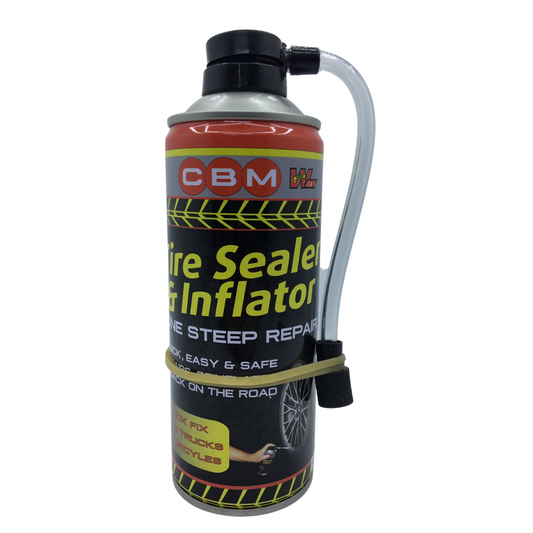 CBM Araç Oto Motosiklet Lastik Onarıcı Tamir Edici Şişirici Sprey Lastik Tamir Kiti 400ml image 0