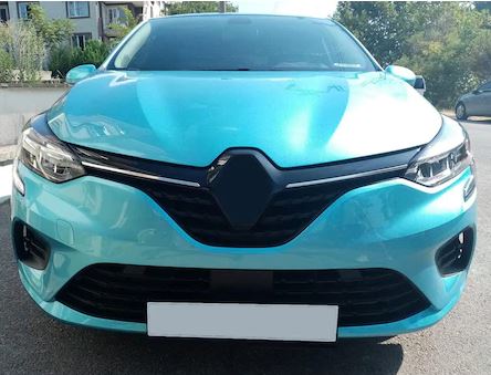 Renault Clio 5 Krom Ön Panjur Üstü 2 Parça 2019 ve Üzeri image 5