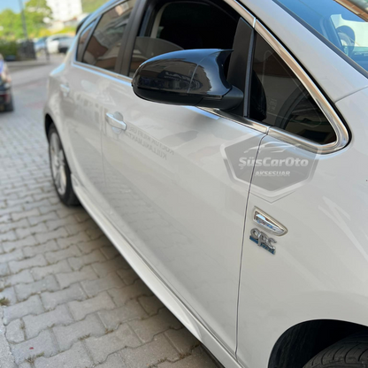 Opel Astra J 2009-2020 Batman Yarasa Ayna Kapağı Piano Black ABS Plastik image 4