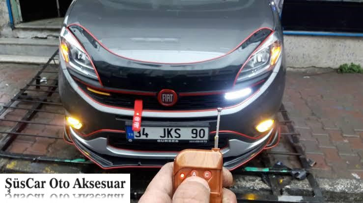 12 Modlu Uzaktan Kumandalı Led Çakar Modülü Sis Çakar image 0