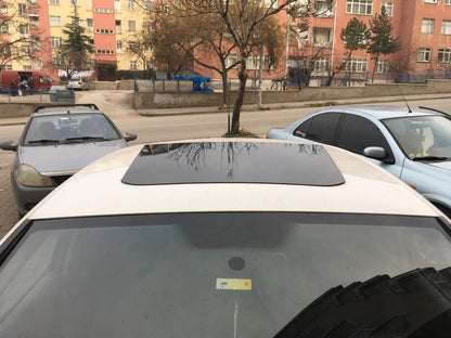 PERFLEX Piano Black Yalancı Çakma Sahte Sunroof Tavan Rüzgarlığı image 2