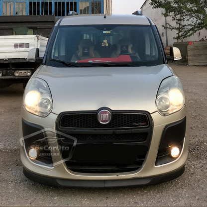 Fiat Doblo D3 2010-2015 Uyumlu Üniversal Astra H lip Esnek Ön Lip 2 Parça Tampon Altı Dil Karlık Ön Ek image 2