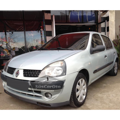 Renault Clio 2 Symbol Hb&amp;Sedan 1998-2008 Uyumlu Üniversal Laguna Lip Esnek Ön Lip 2 Parça Tampon Altı Dil Karlık Ön Ek image 6