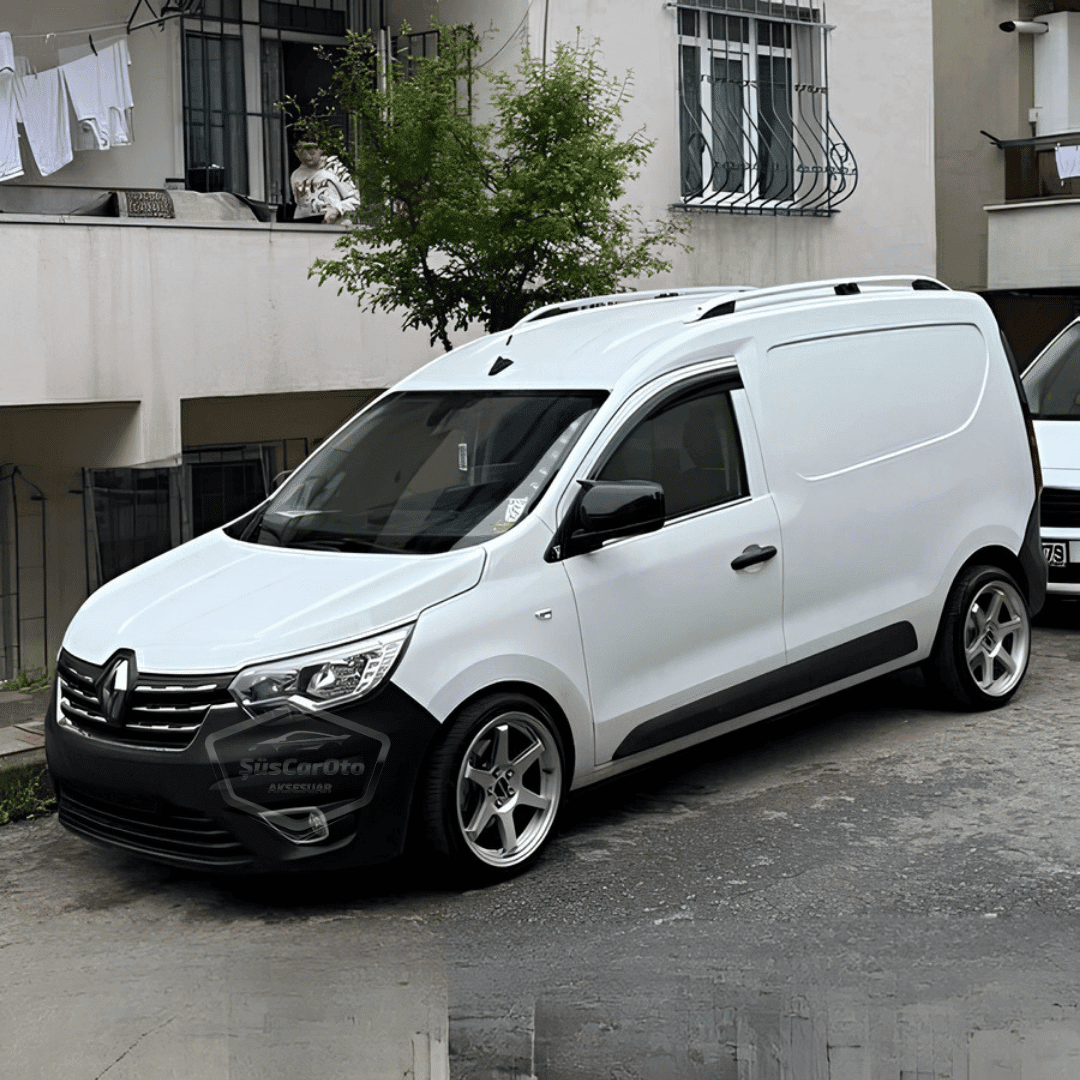 Renault Express 2022 Sonrası Uyumlu Batman Yarasa Ayna Kapağı Piano Black ABS Plastik Sağ Sol Takım image 1