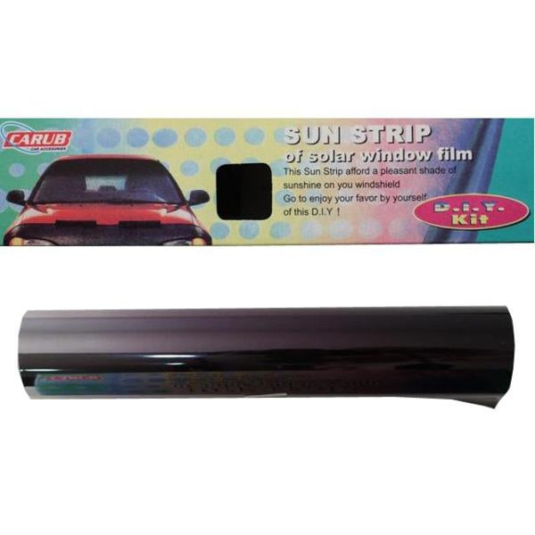 CARUB ÖN CAM FİLMİ 20CM X 220CM TP-BK-S SİYAH-AYNALI image 0