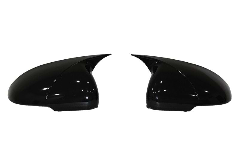 Kia Rio Sinyalli 2012-2016 Batman Yarasa Ayna Kapağı Piano Black ABS Plastik image 1