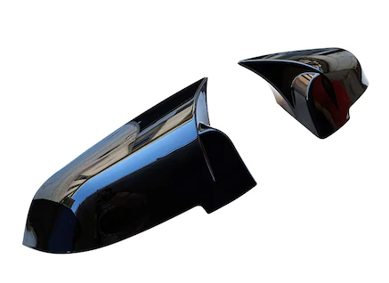 BMW F10 2010-2013 Batman Yarasa Ayna Kapağı Piano Black ABS Plastik image 4