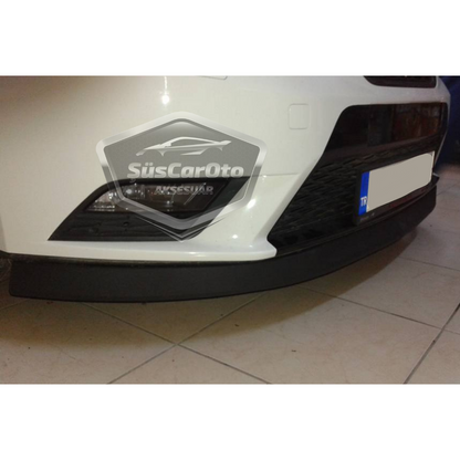 Seat Leon MK3 MK3.5 2012-2020 Uyumlu Üniversal Astra H lip Esnek Ön Lip 2 Parça Tampon Altı Dil Karlık Ön Ek image 1