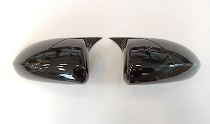 Opel Corsa E 2014-2019 Batman Yarasa Ayna Kapağı Piano Black ABS Plastik image 3