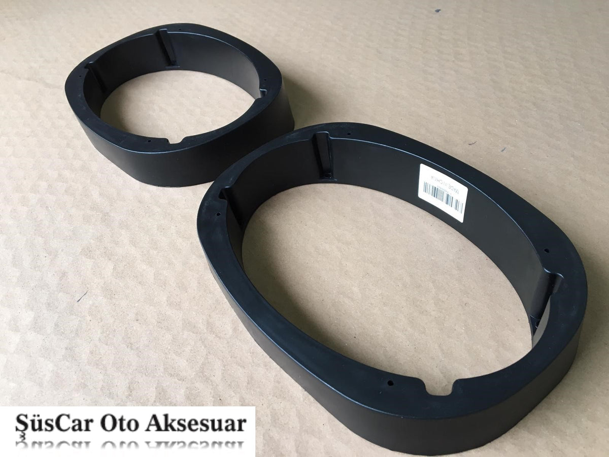 6x9 Üniversal Oval Hoparlör Yükseltici Hoparlör Kasnağı 2 Adet image 3