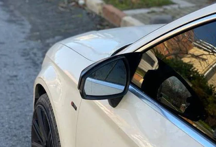 Audi A3 8V 2012-2019 Batman Yarasa Ayna Kapağı Piano Black ABS Plastik image 2