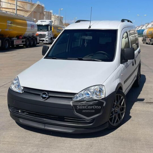 Opel Combo C 2002–2012 Uyumlu Üniversal Astra H lip Esnek Ön Lip 2 Parça Tampon Altı Dil Karlık Ön Ek image 0