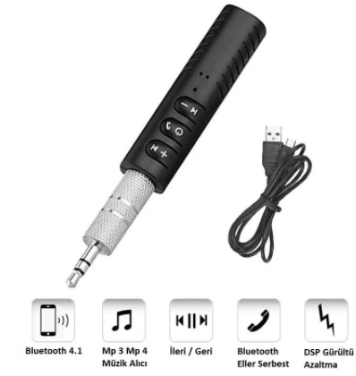 Polygold Bluetooth Araç Kiti Aux Girişli Transmitter Kablosuz Mikrofonlu image 8
