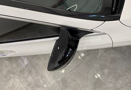 Mercedes W205 C Serisi 2015 Sonrası Batman Yarasa Ayna Kapağı Piano Black ABS Plastik image 4