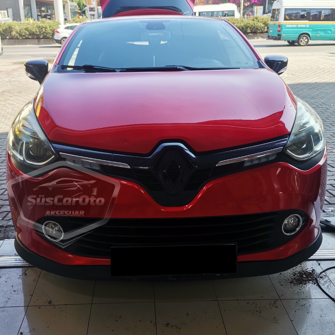 Renault Clio 4 2012-2020 Uyumlu Üniversal Astra H lip Esnek Ön Lip 2 Parça Tampon Altı Dil Karlık Ön Ek image 8
