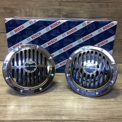 Bosch Hella Tip 12V Yüksek Ses Süper Ton Büyük Kafa Korna image 0