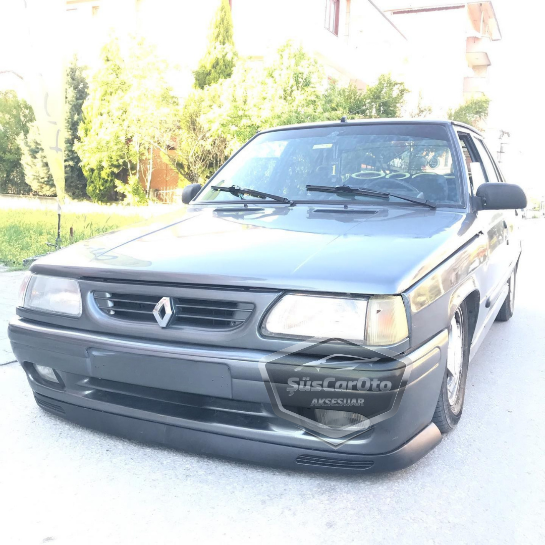 Renault 9-11 Broadway Fairway Spring Flash Tüm Kasalar İçin Uyumlu Üniversal V2 Laguna Lip Esnek Ön Lip 2 Parça Tampon Altı Dil Karlık Ön Ek image 0