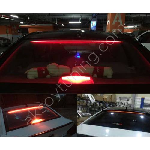 Araç Cam İçi Harici Stop Lambası 48 Ledli Üniversal 12 Volt image 2