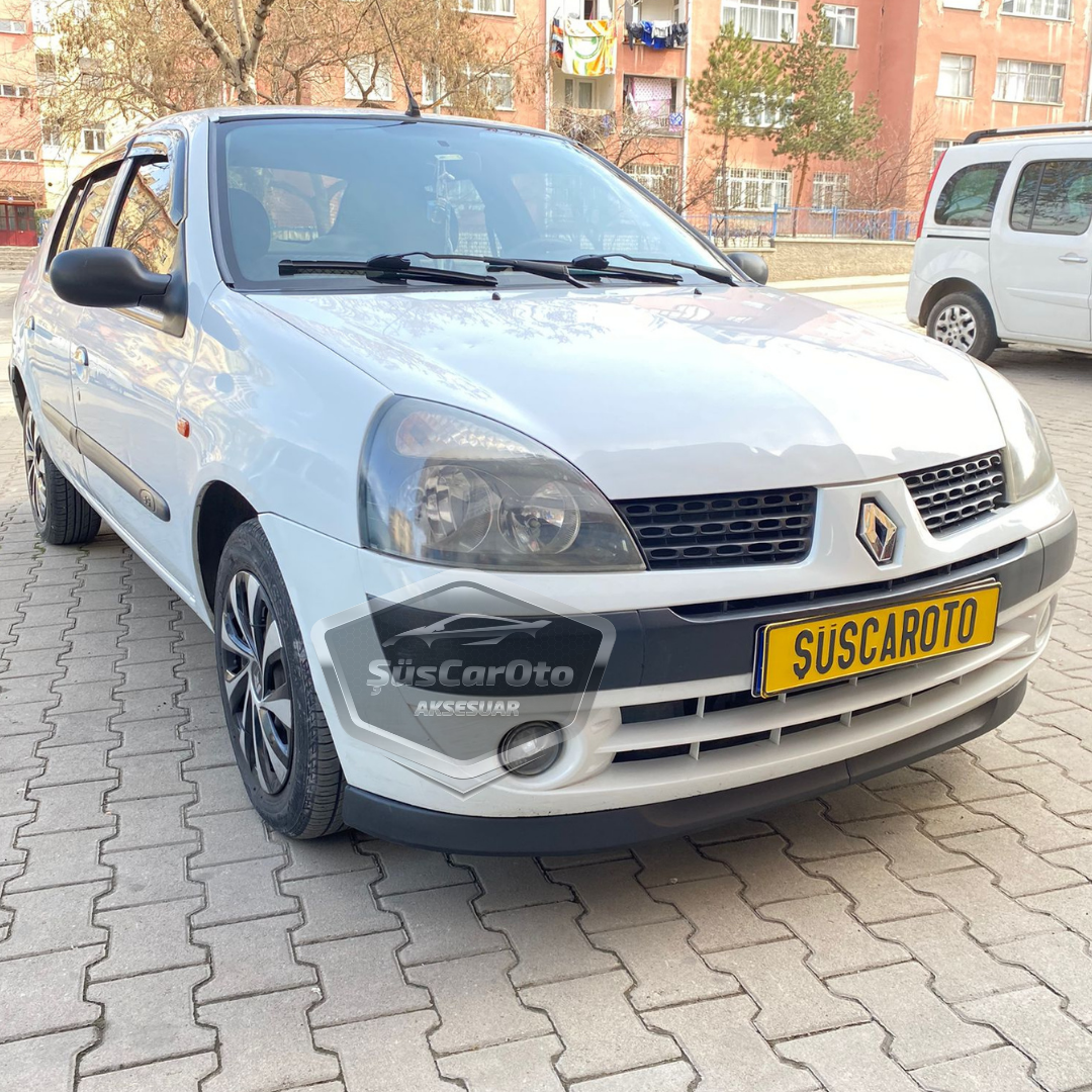 Renault Clio 2 Symbol Hb&amp;Sedan 1998-2008 Uyumlu Üniversal Astra H lip Esnek Ön Lip 2 Parça Tampon Altı Dil Karlık Ön Ek image 3