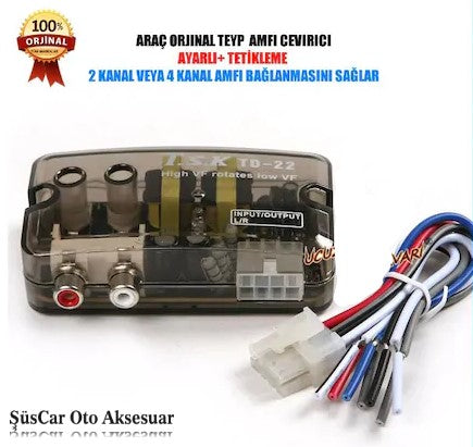 Anfi Tetikleyicili Konvertör Amfi Deck Çevirici Orijinal OMP TD22 image 1